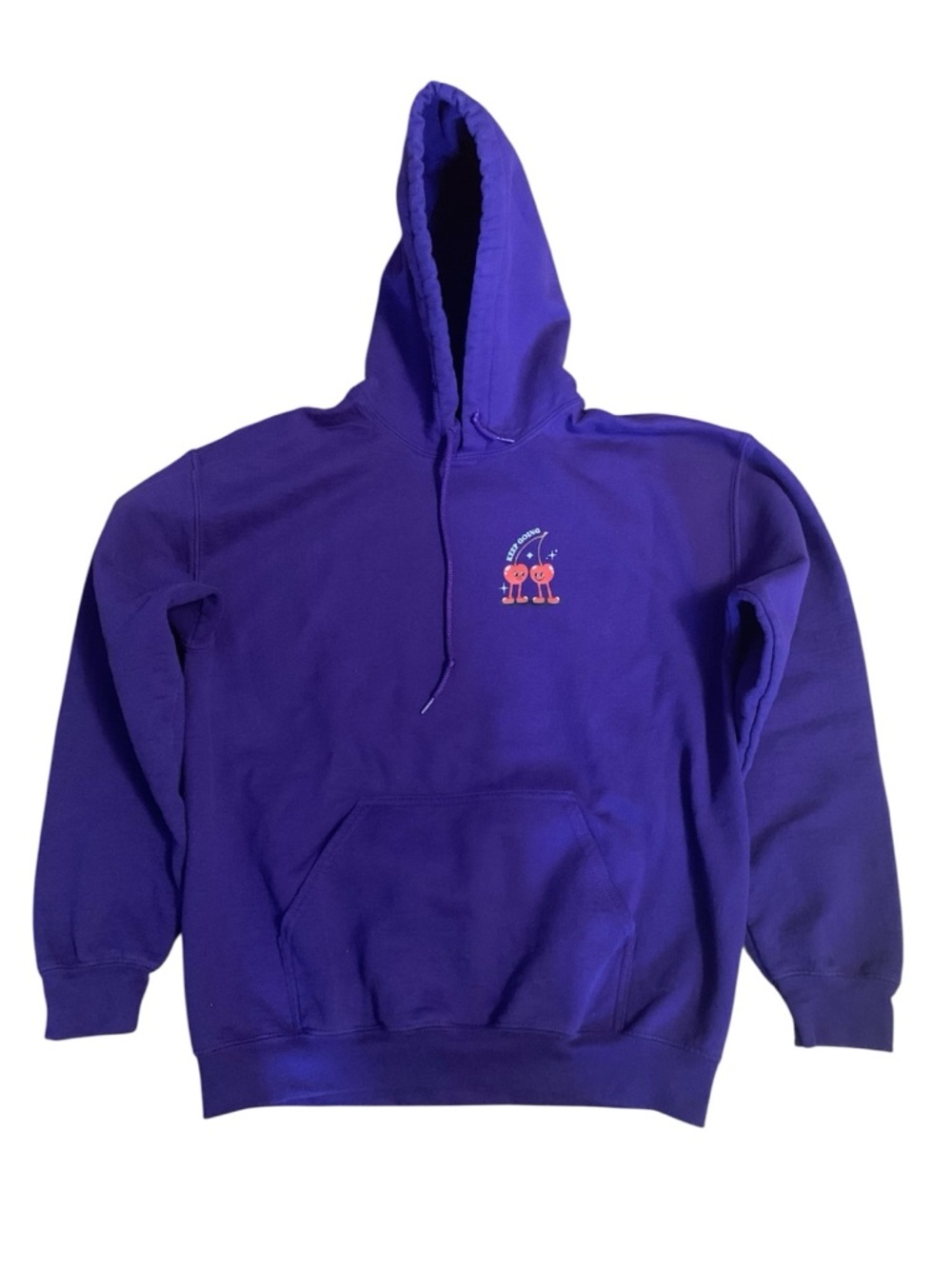 Purple "Tomorrow Needs You" 988 Mental Health Awareness Hoodie - Medium